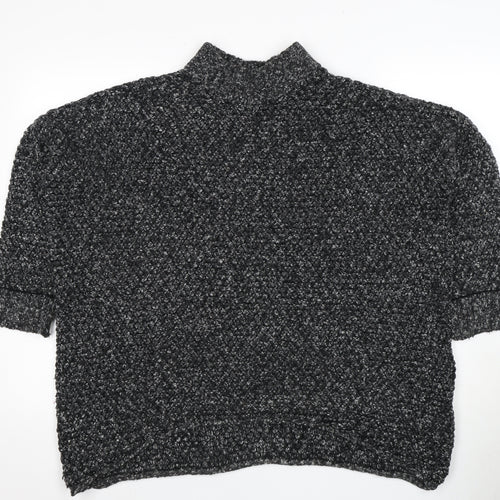 Selected Femme Women's Black High Neck Jumper Size S