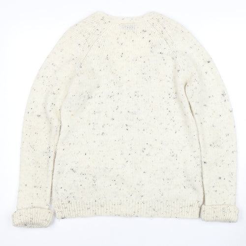 Topshop Women's Ivory Cardigan UK 8 V-Neck