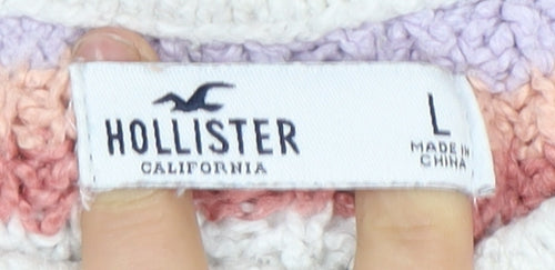 Hollister Women's Multicoloured L Pullover Jumper