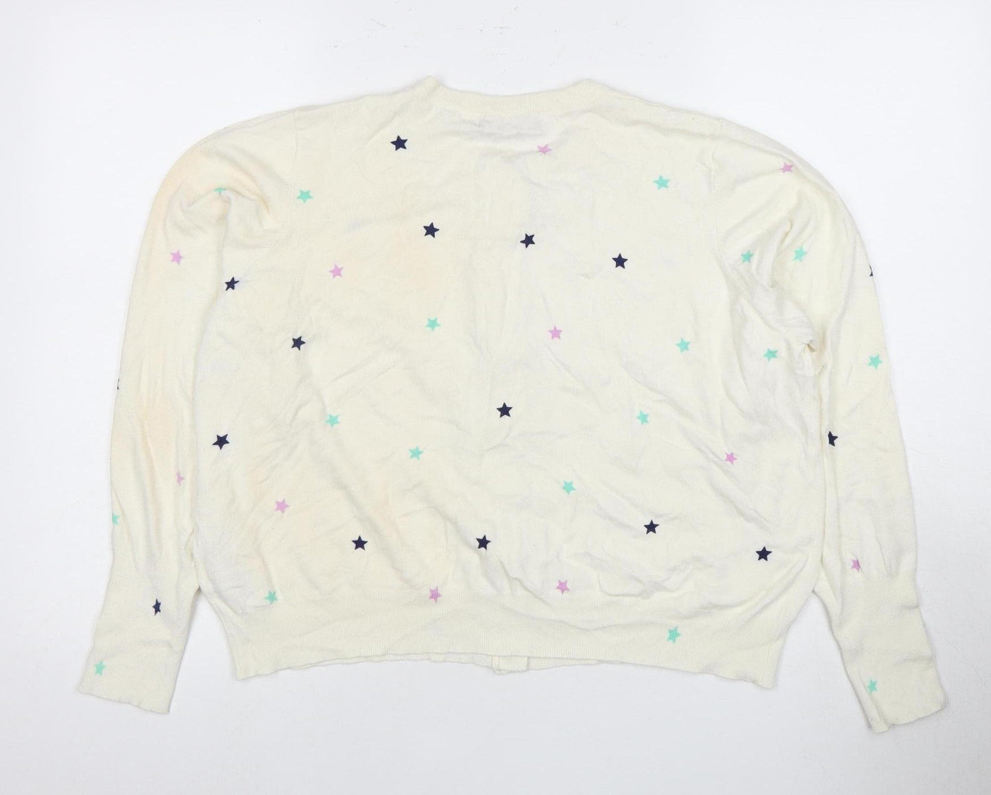 Marks and Spencer Women's White Cardigan Size 22