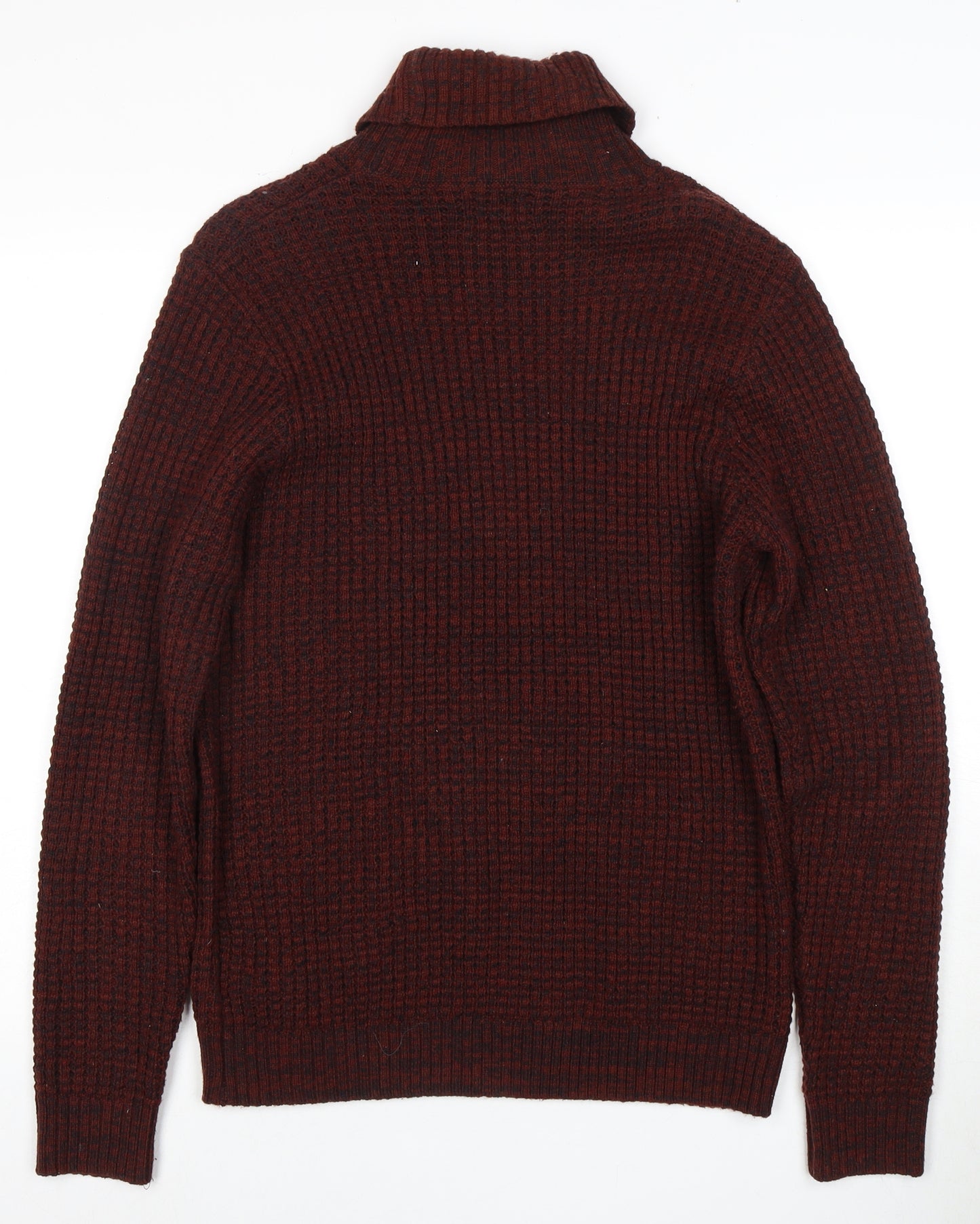 Next Men’s Brown Roll Neck Pullover Jumper Size M