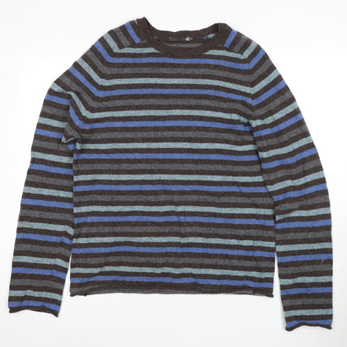 Men's Multicoloured L Pullover Jumper