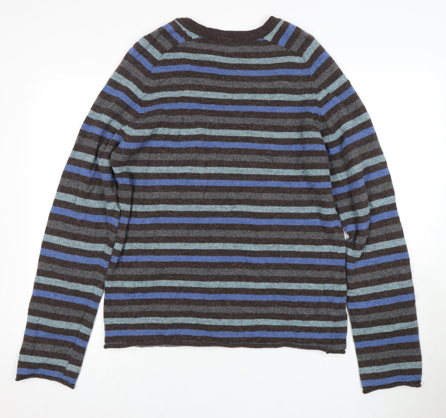Men's Multicoloured L Pullover Jumper