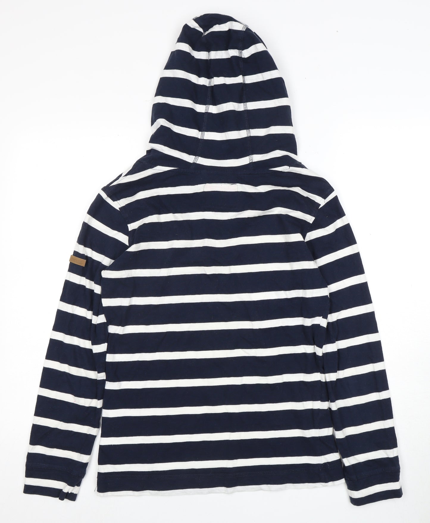 Regatta Unisex Blue Striped Pullover Hoodie Size 10