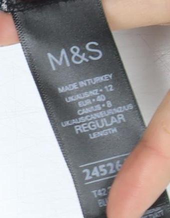 Marks & Spencer Women's Multicoloured Floral Dress Size 12