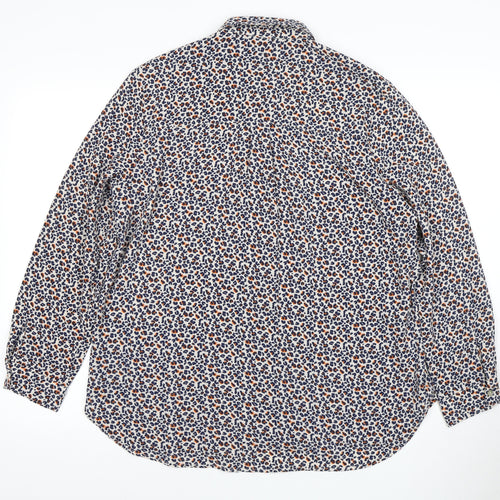 Springfield Women's Multicoloured button-up shirt - Size 14