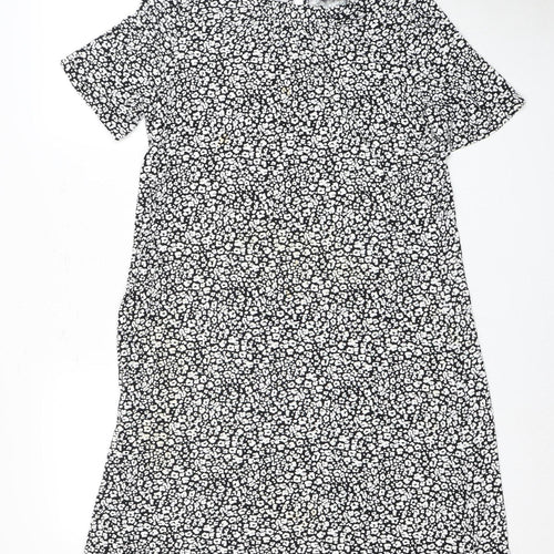 Marks and Spencer Women's Black Shift Dress Size 14