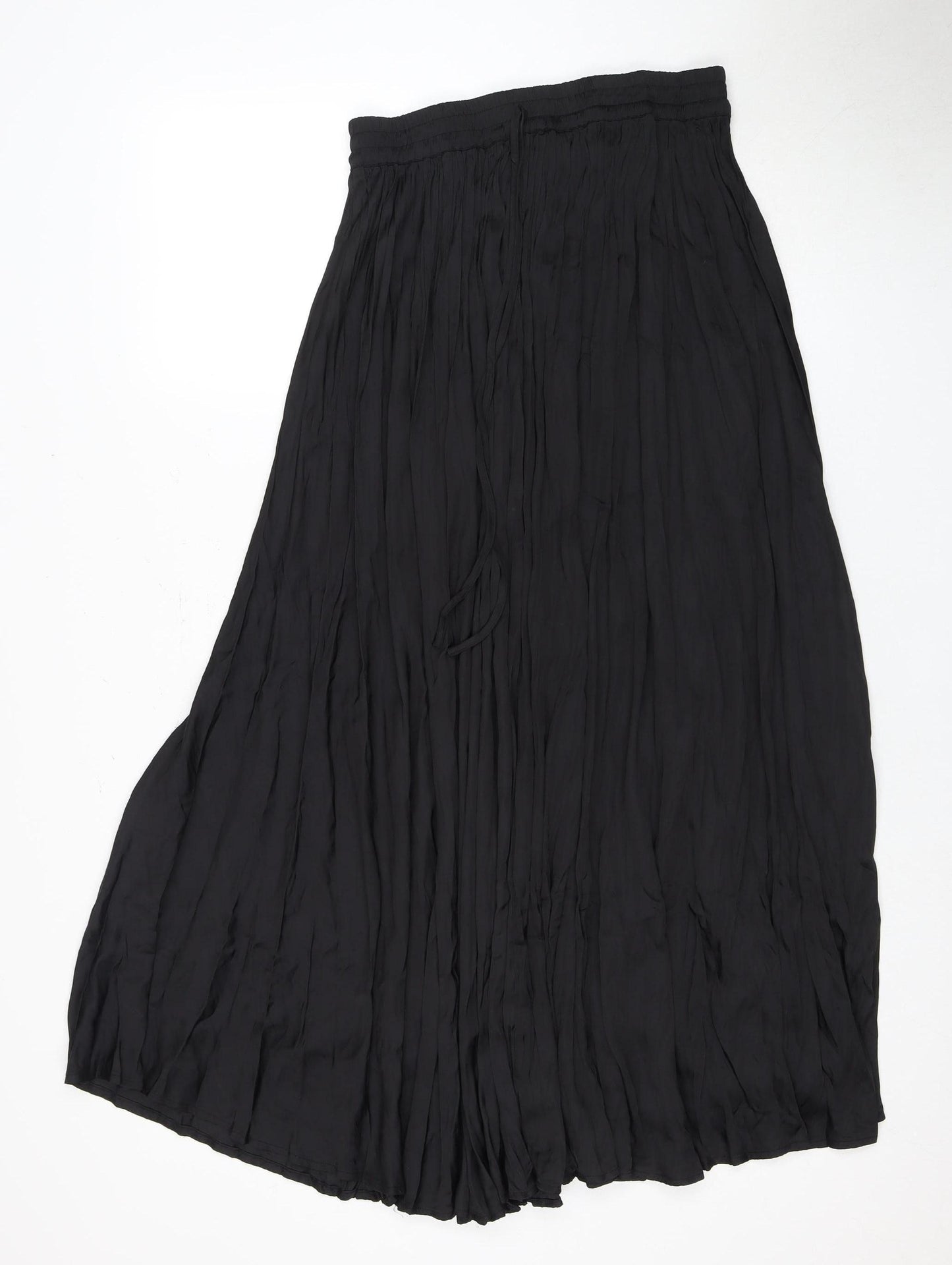LOVE Women's Black Pleated Skirt Size 10