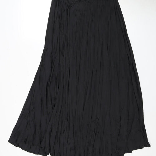 LOVE Women's Black Pleated Skirt Size 10