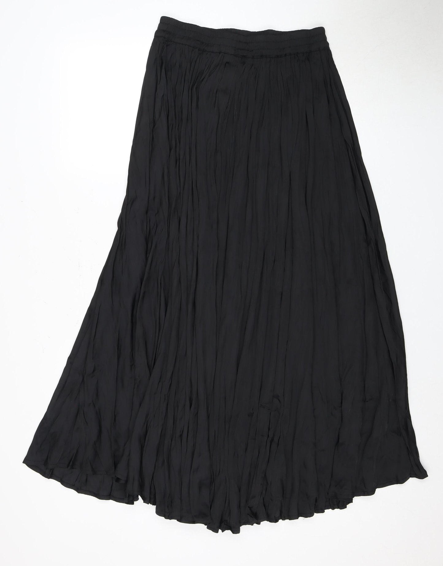 LOVE Women's Black Pleated Skirt Size 10
