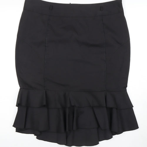 River Island Women's Black Trumpet Skirt Size 16