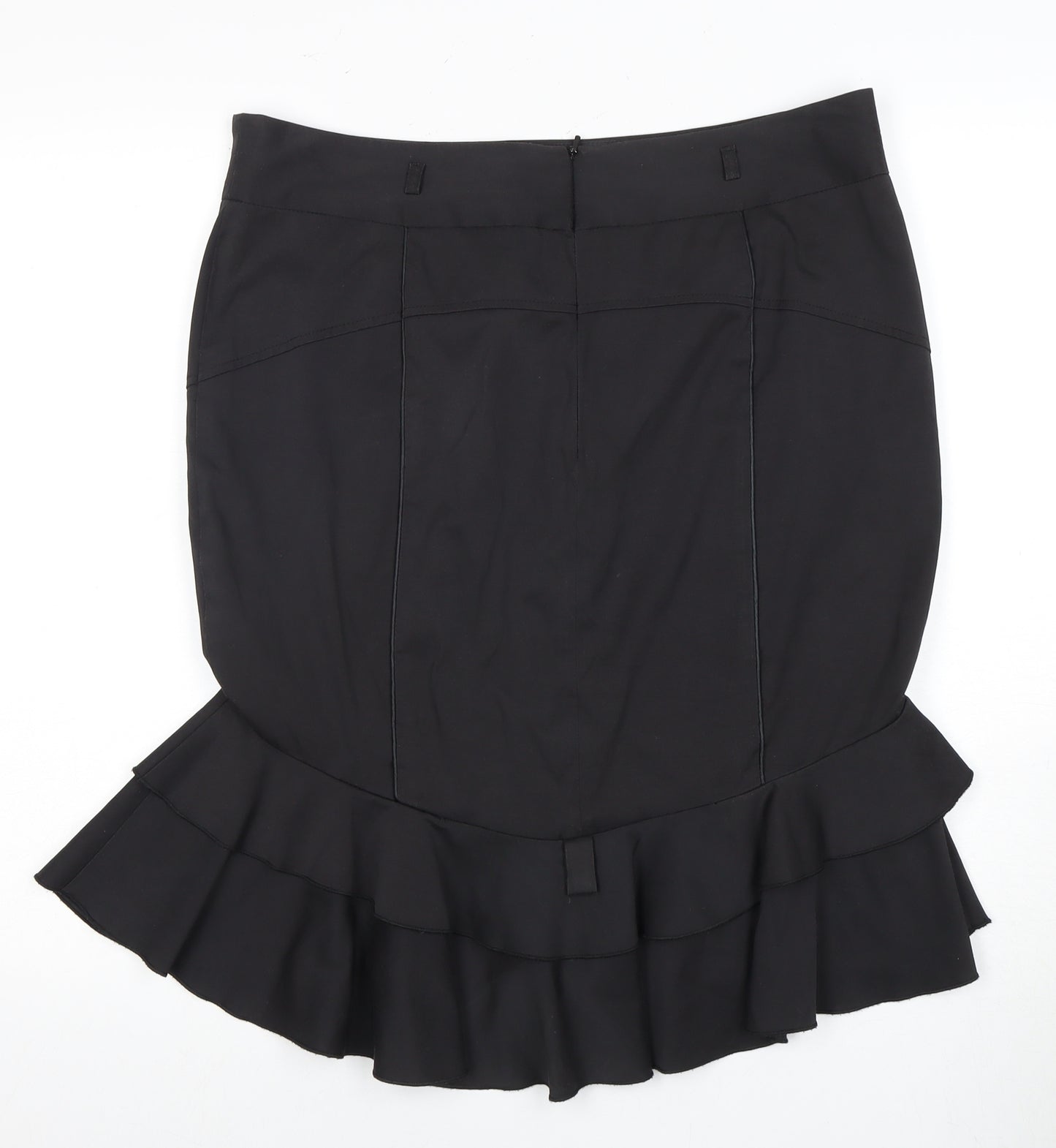 River Island Women's Black Trumpet Skirt Size 16