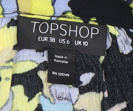 Topshop Floral Midi Skirt for Women in Size 10