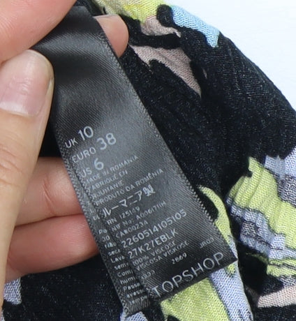 Topshop Floral Midi Skirt for Women in Size 10