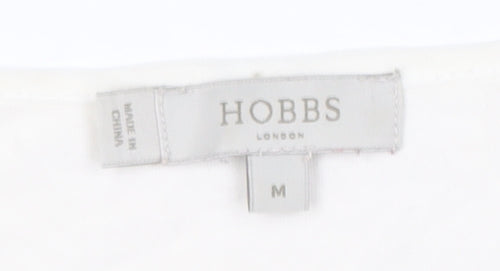 Hobbs Women's White M Basic Long Sleeve T-Shirt