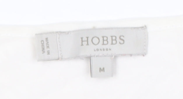 Hobbs Women's White M Basic Long Sleeve T-Shirt