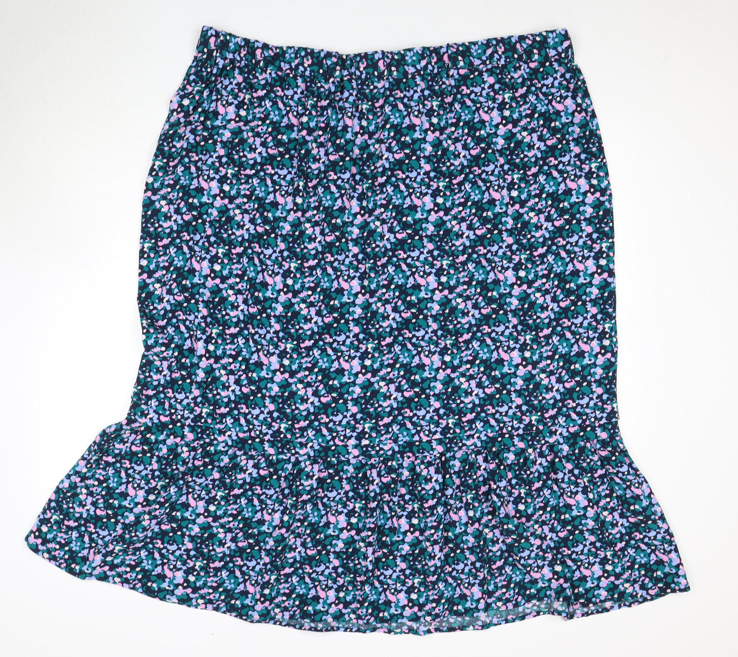 Marks and Spencer Women's Multicoloured Skirt, Size 24