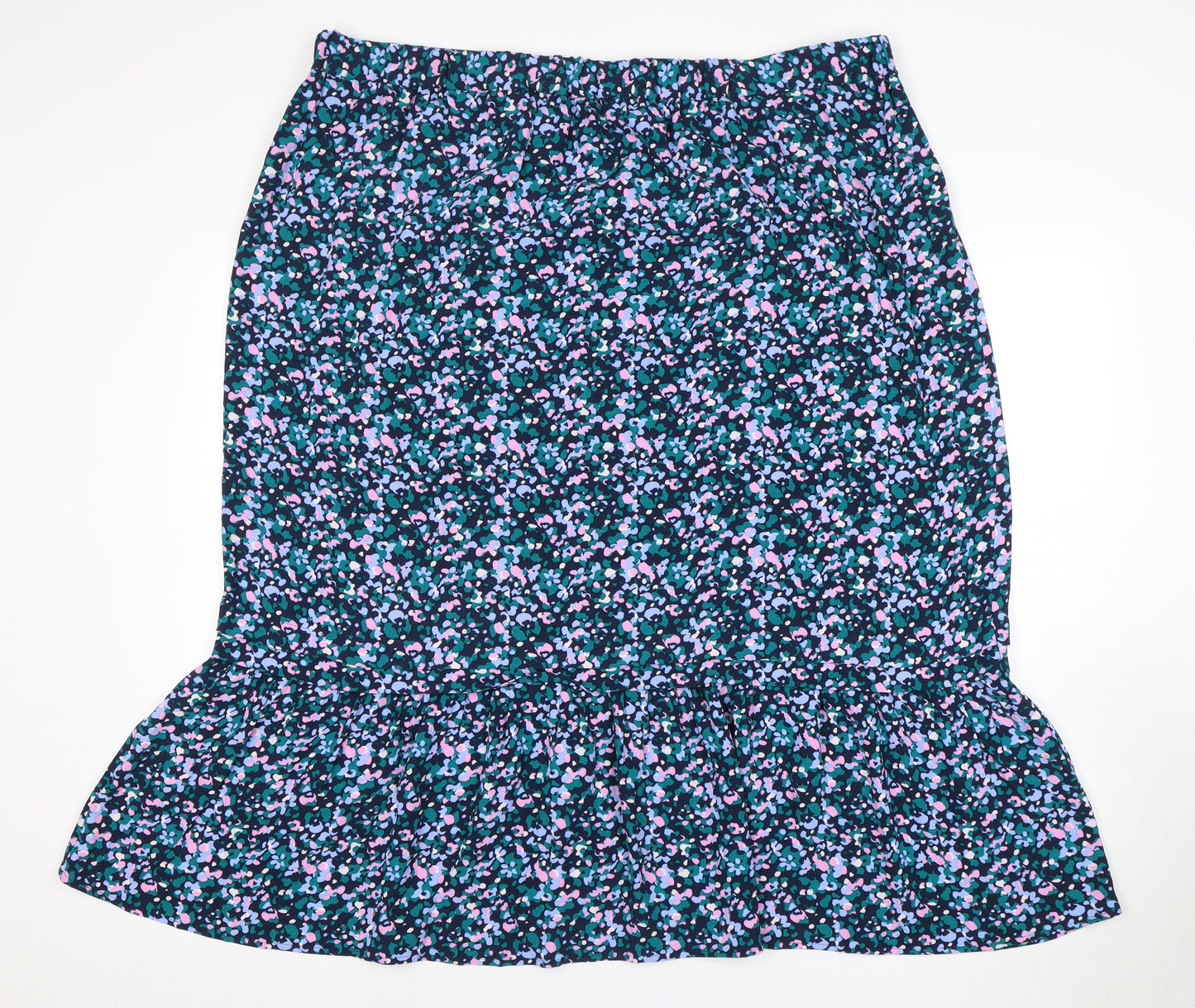 Marks and Spencer Women's Multicoloured Skirt, Size 24