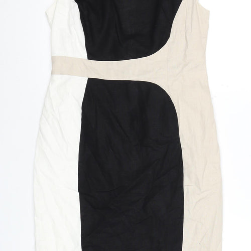Marks and Spencer Women's Colourblock Dress, Size 10