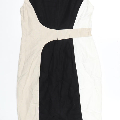 Marks and Spencer Women's Colourblock Dress, Size 10