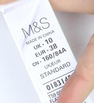 Marks and Spencer Women's Colourblock Dress, Size 10