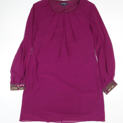 Amphora Women's Purple Long Sleeve Dress Size 12