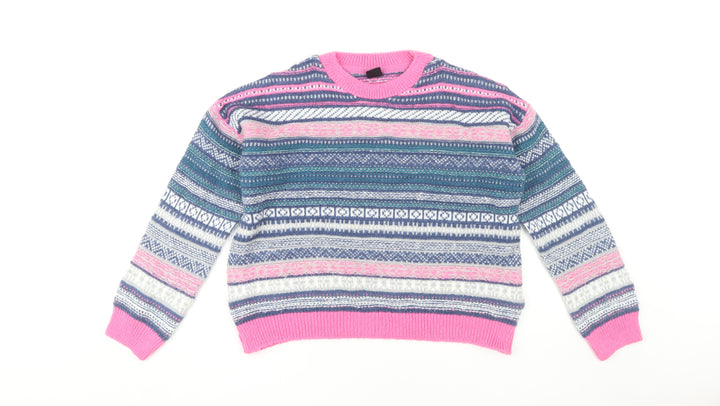 Urban Outfitters Women's Fair Isle Knit Jumper - Size S