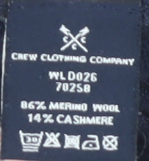 Crew Clothing Women’s Blue High Neck Striped Pullover