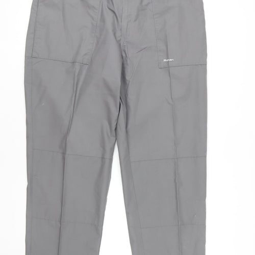 Rohan Men's Grey Cargo Trousers, Size 40