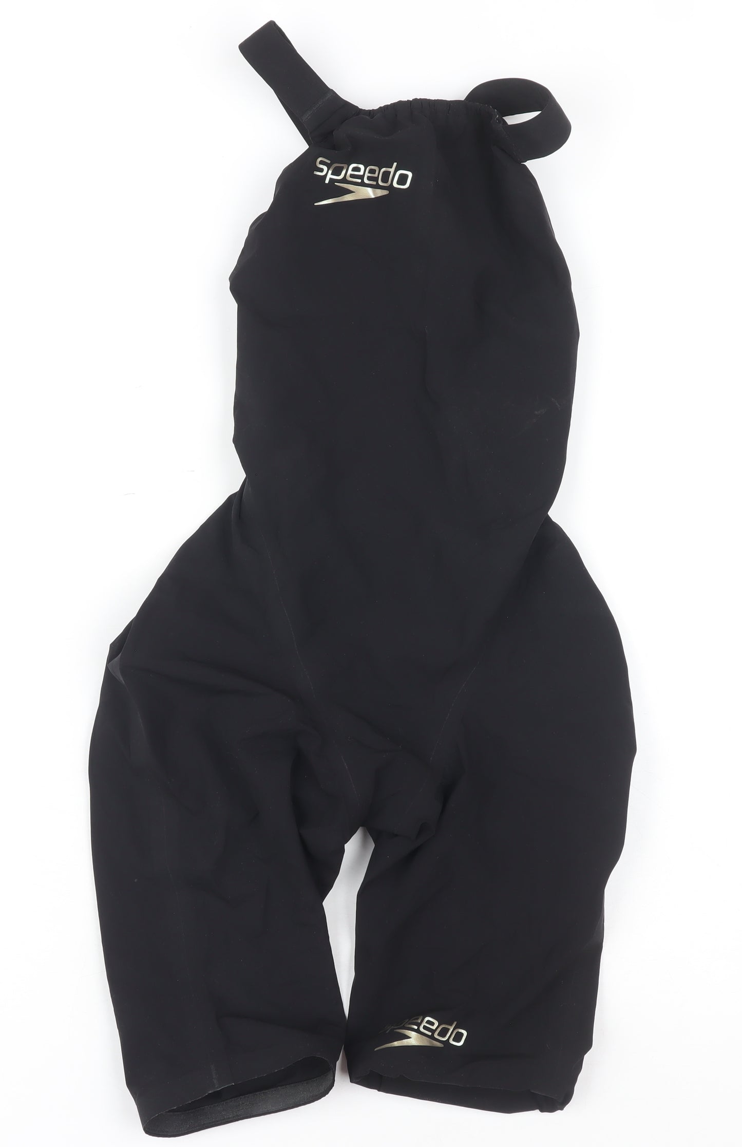 Speedo Unisex Black Jammer Wetsuit, Size 24, Quick Dry