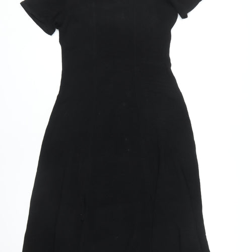 Joseph Ribkoff Women's Black Size 16 Short Sleeve Dress