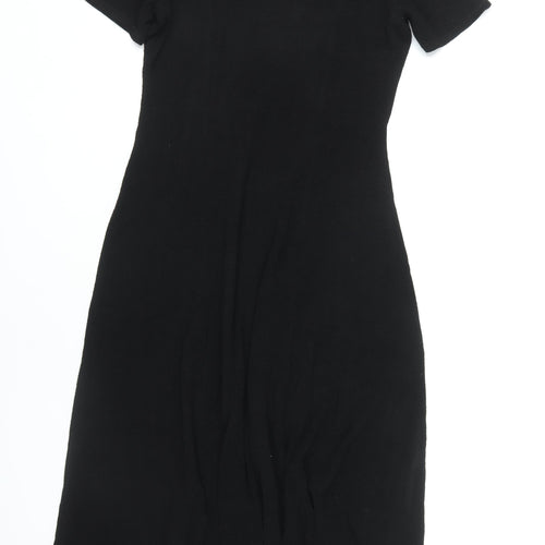 Joseph Ribkoff Women's Black Size 16 Short Sleeve Dress