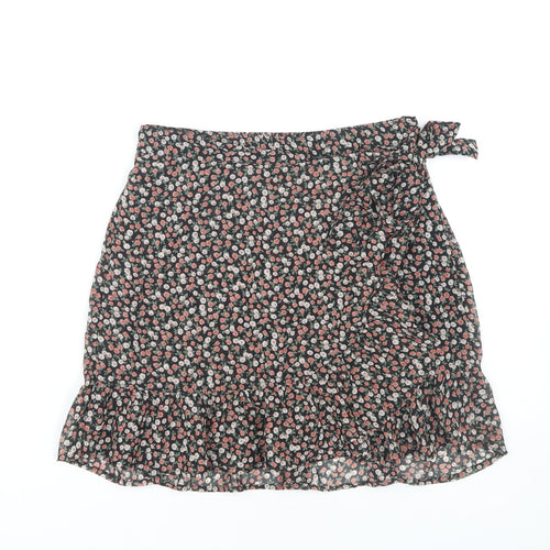 Hollister Women's Multicoloured Wrap Skirt, M, Floral