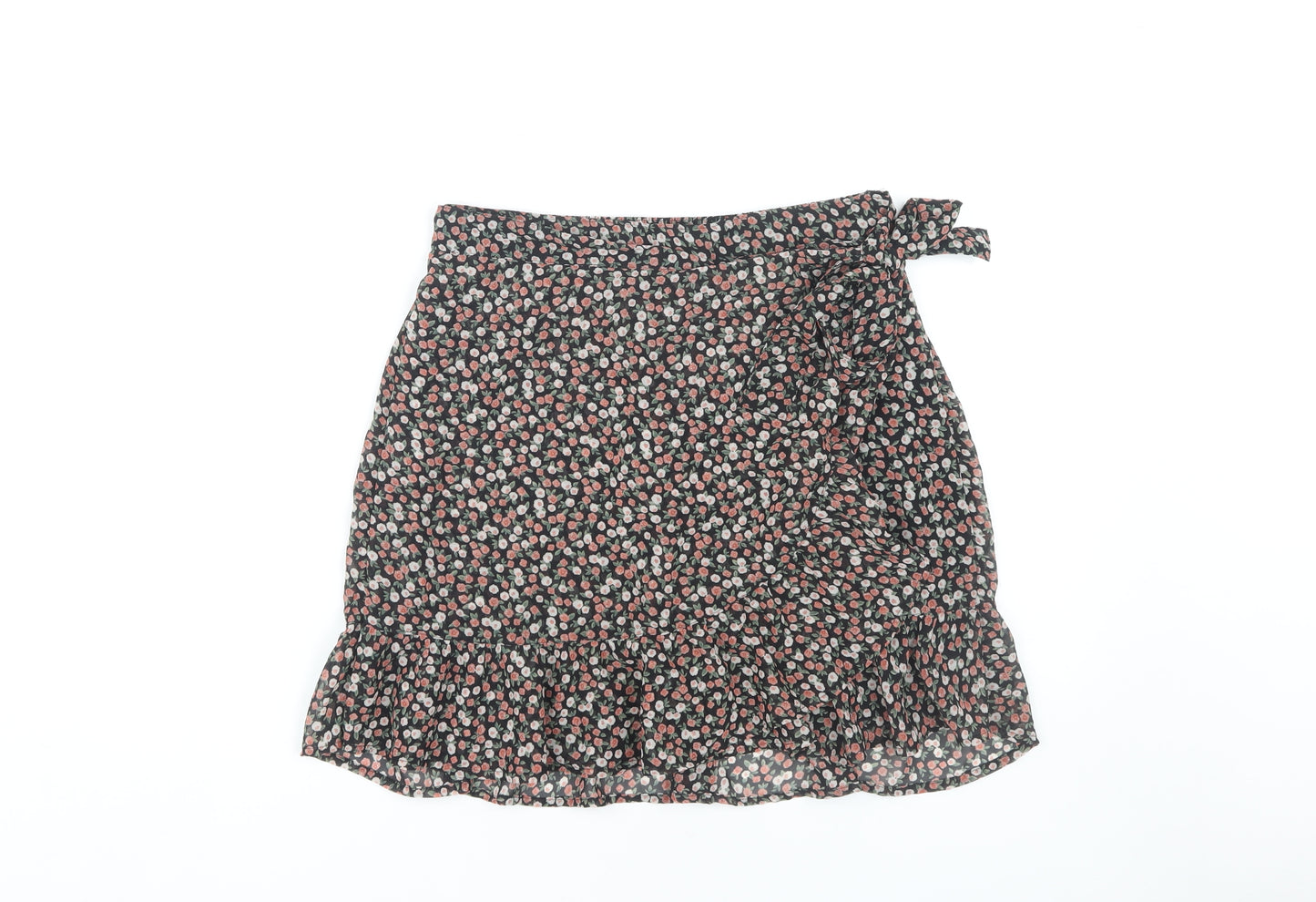 Hollister Women's Multicoloured Wrap Skirt, M, Floral