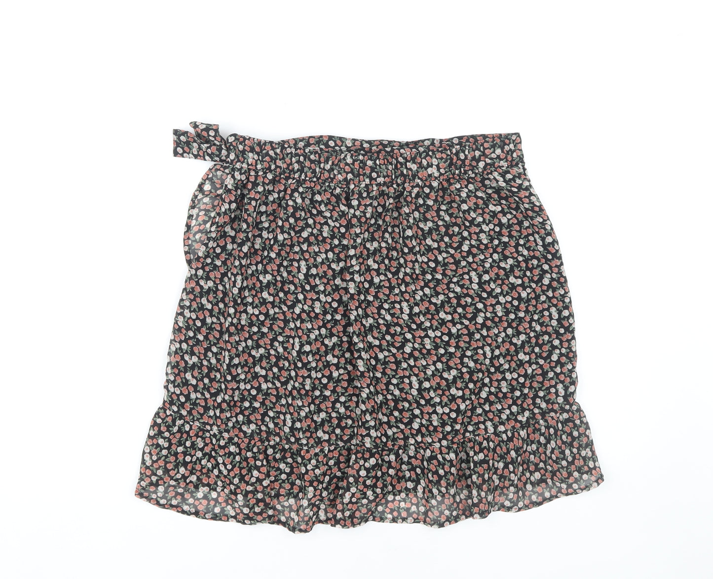 Hollister Women's Multicoloured Wrap Skirt, M, Floral