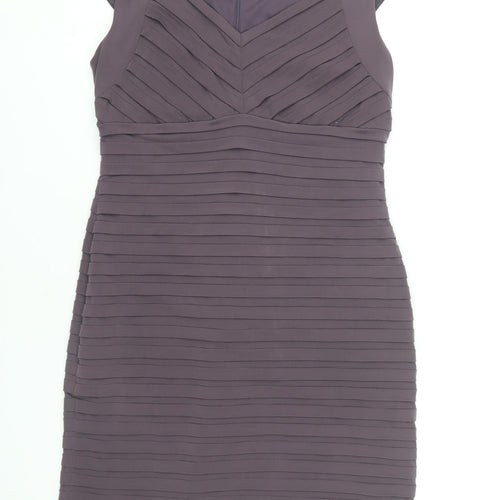 Alexon Women’s Grey Sheath Dress Size 14 Formal