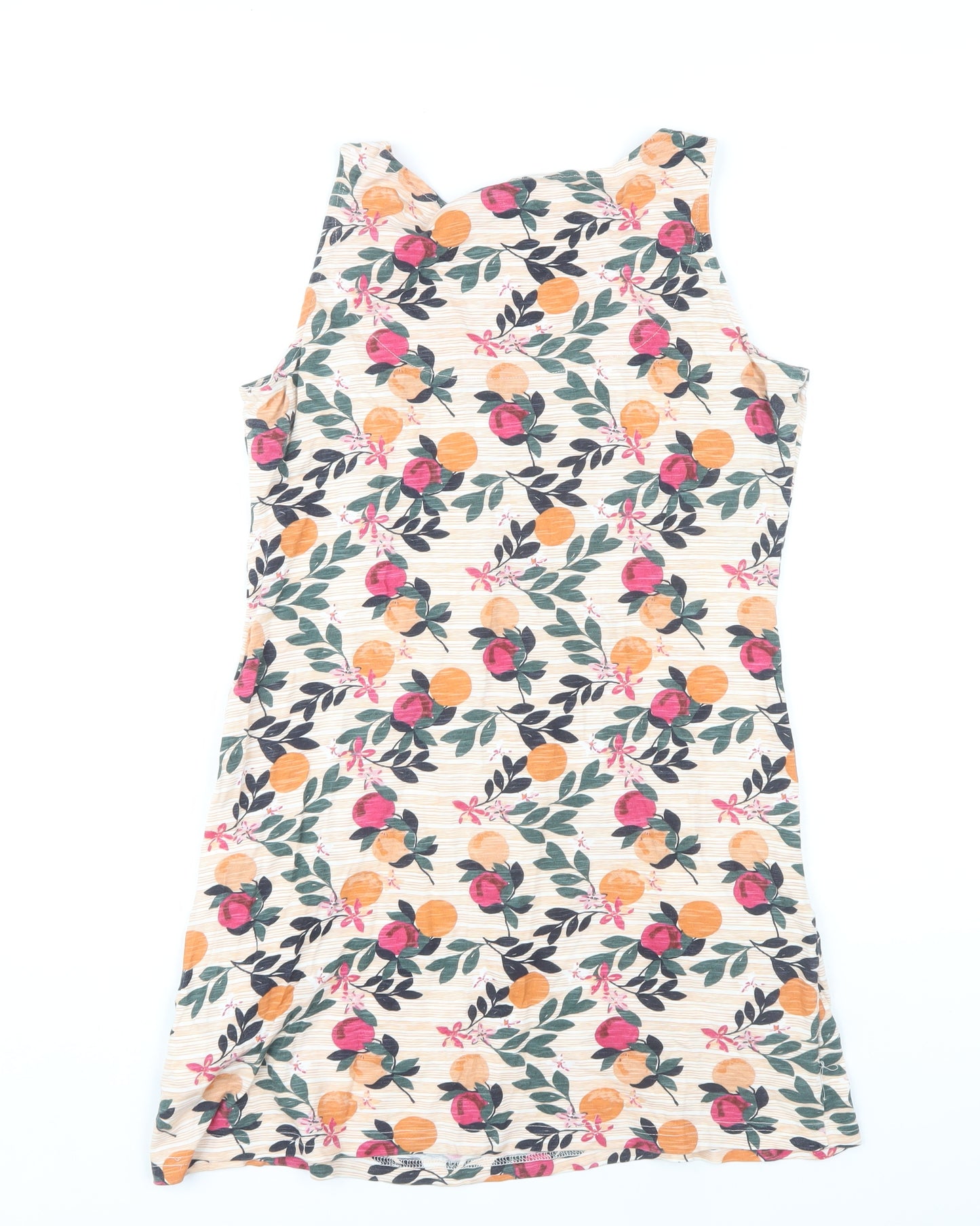 Weird Fish Women's Multicoloured Floral Sleeveless Top