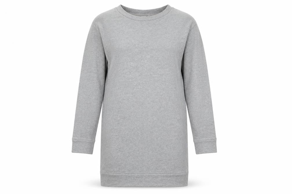 GAP Women's Grey Jumper Dress M 3/4 Sleeve Casual