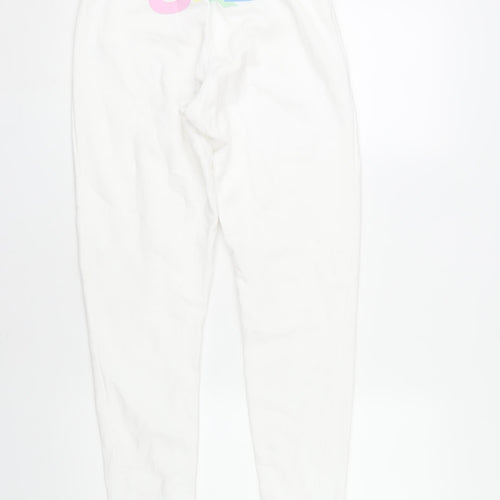 The Couture Club White Jogger Trousers Unisex M