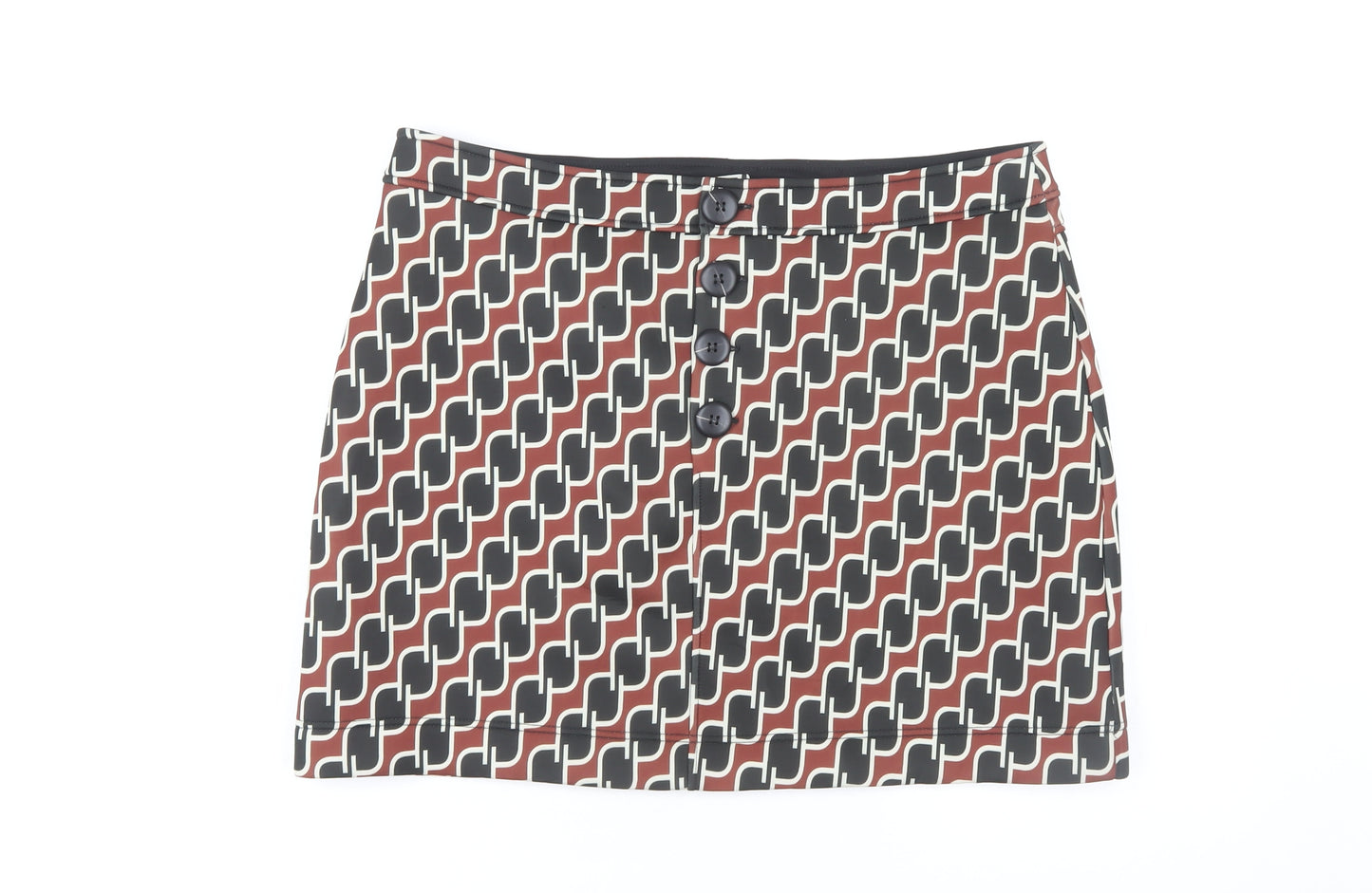 River Island Women’s Multicoloured Geometric Skirt