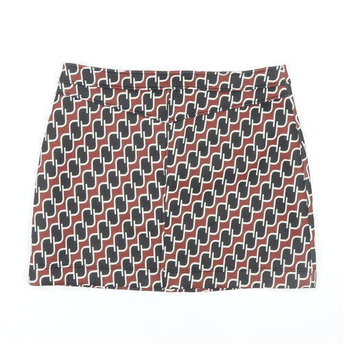 River Island Women’s Multicoloured Geometric Skirt