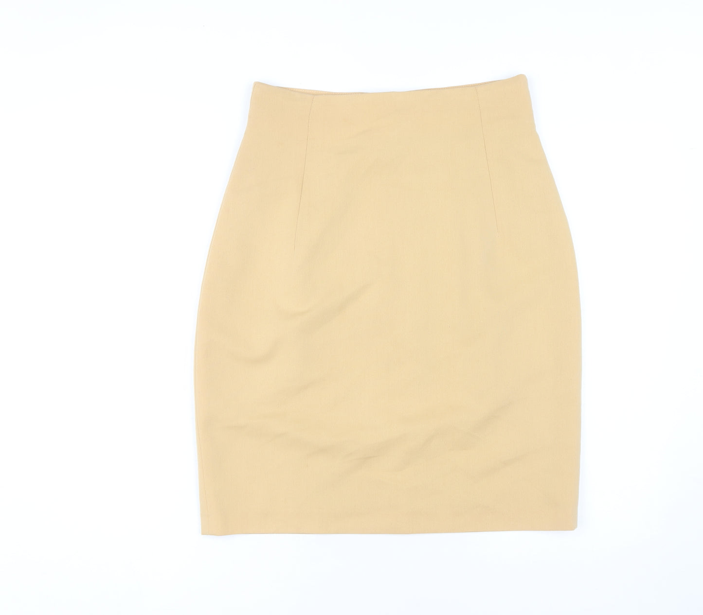 Wallis Women's Beige Pencil Skirt Size 12