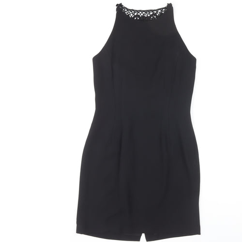 Principles Women Black Sheath Dress, Size 12, Party Cocktial