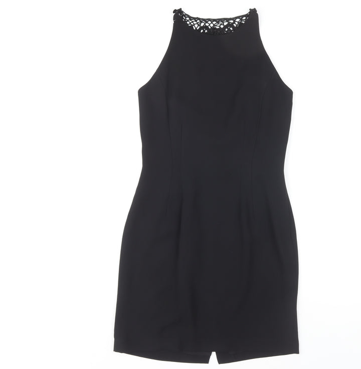 Principles Women Black Sheath Dress, Size 12, Party Cocktial