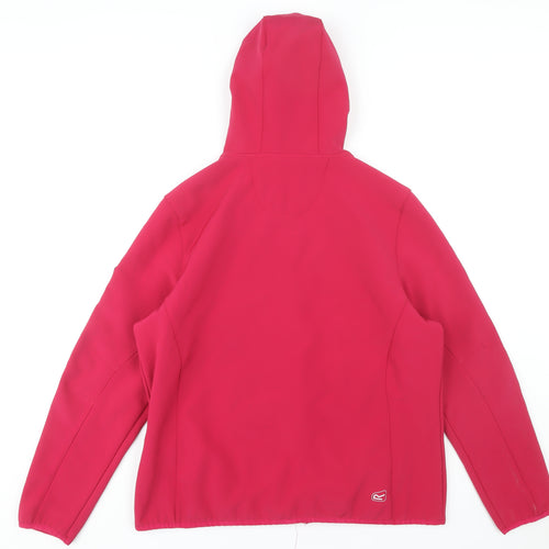 Regatta Women's Red Soft Shell Hooded Jacket Size 20