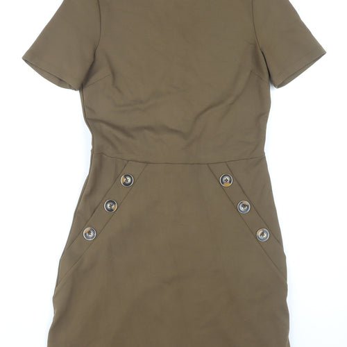 River Island Brown Sheath Dress for Women, Size 8