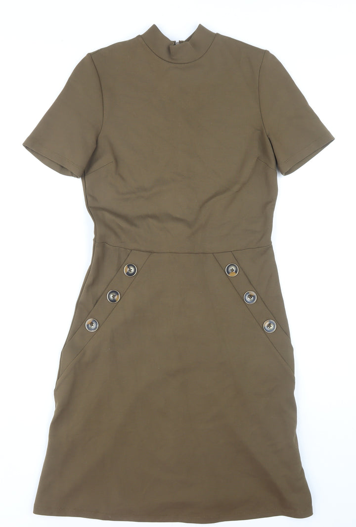 River Island Brown Sheath Dress for Women, Size 8