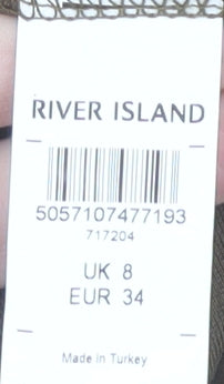 River Island Brown Sheath Dress for Women, Size 8