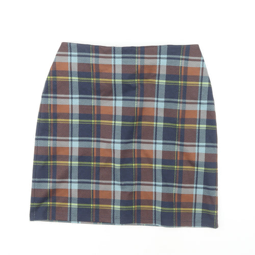 Marks and Spencer Women's Multicoloured Pencil Skirt, Size 12