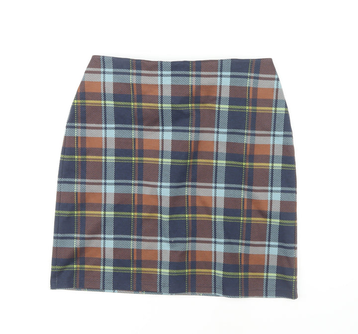 Marks and Spencer Women's Multicoloured Pencil Skirt, Size 12